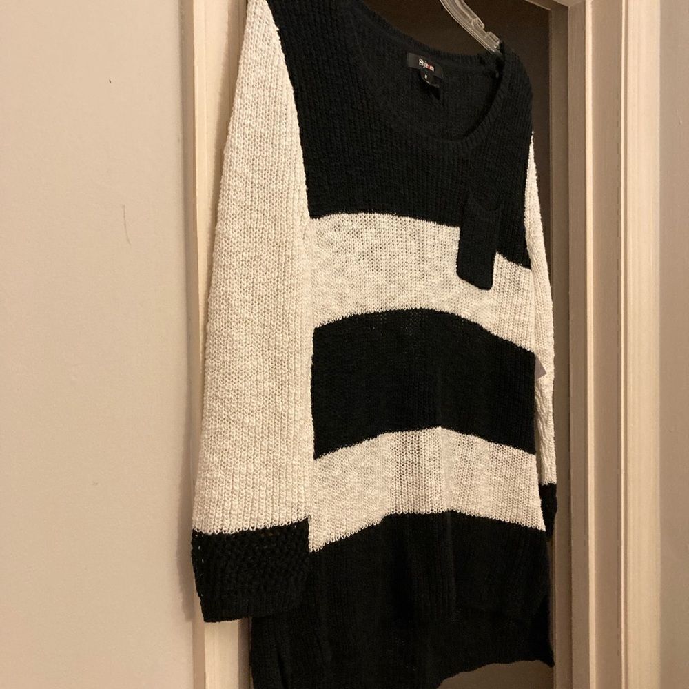 Style & Co. Lightweight Sweater, SZ M